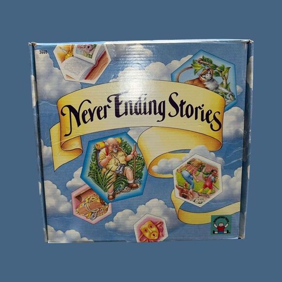 Vintage 1992 Discovery Toys Never Ending Story Game Complete - Picture 3 of 10